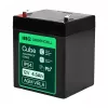 Greencell AGM VRLA 12V 4,5Ah Bateria sem manutenção para caixas registadoras, brinquedo, câmaras (90x70x106mm)