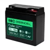Greencell AGM VRLA 12V 18Ah Bateria sem manutenção para caixas registadoras, brinquedo, câmaras (181x77x167mm)