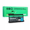 Green Cell Bateria para ASUS C31N1912 / B31N1912, 3 células, 42Wh, 11,55V, Li-Ion Polymer, preto