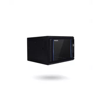 RACKTEL RL-4506WR armário de parede 19 polegadas 6U 600x450 mm preto