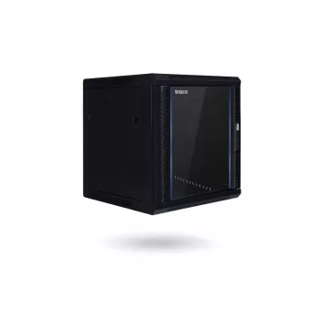 RACKTEL RL-6612WR Armário de rack de montagem na parede 12U 600x600, preto