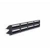 RACKTEL RL-PP4885E Patch panel Cat.5e UTP 48 portas 2U 19 polegadas preto