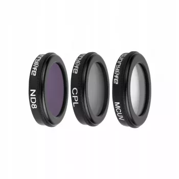 SUNNYLIFE Conjunto de filtros ND4 ND8 ND16 para DJI Mavic 2 Zoom