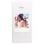 LOVEINSTANT Álbum de fotografias para 64 fotos, compatível com Fuji Instax Wide, Square, Polaroid 600, SX-70, Now, i-Type - branco