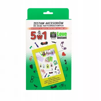 LOVEINSTANT Conjunto de acessórios 5 em 1 para Fujifilm Instax Mini 40, 11, 9, 8, 7s, Evo, LiPlay, 90, 70