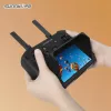 Quebra-luz SUNNYLIFE para comando DJI RC Pro - Quebra-luz magnético dobrável em pele PU