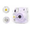 Conjunto de acessórios LOVEINSTANT 8 em 1 para Fujifilm Instax Mini 11 - Design: Camomila seca