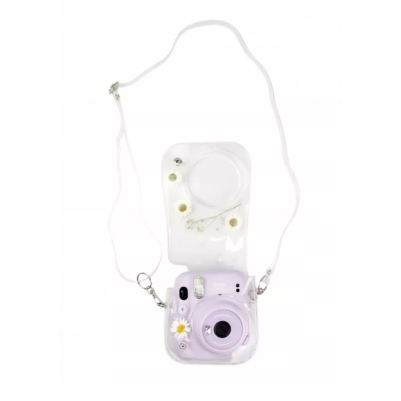 Conjunto de acessórios LOVEINSTANT 8 em 1 para Fujifilm Instax Mini 11 - Design: Camomila seca
