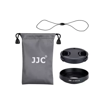 Conjunto de proteção 2-em-1 JJC proteção de luz + tampa de objetiva para Canon G1X Mark III