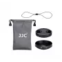 Conjunto de proteção 2-em-1 JJC proteção de luz + tampa de objetiva para Canon G1X Mark III