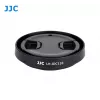 Conjunto de proteção 2-em-1 JJC proteção de luz + tampa de objetiva para Canon G1X Mark III