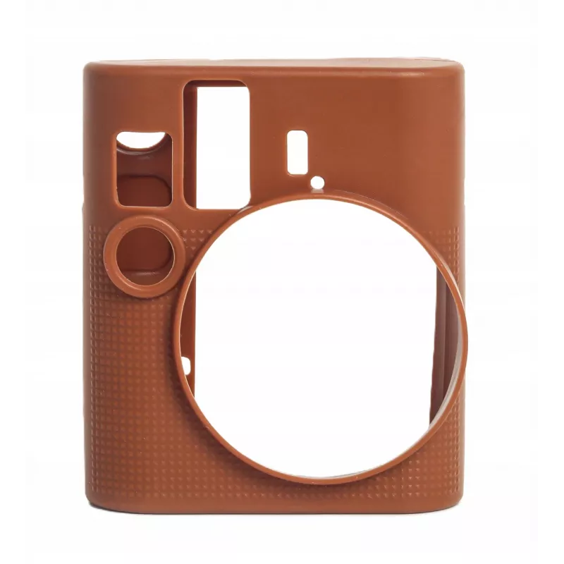 LOVEINSTANT capa de proteção de silicone para Fujifilm Instax Mini 41 - castanho