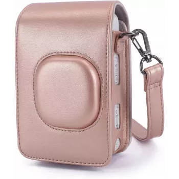 LOVEINSTANT capa de proteção para Fujifilm Instax Mini LiPlay - rosa brilhante