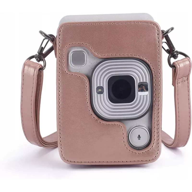 LOVEINSTANT capa de proteção para Fujifilm Instax Mini LiPlay - rosa brilhante