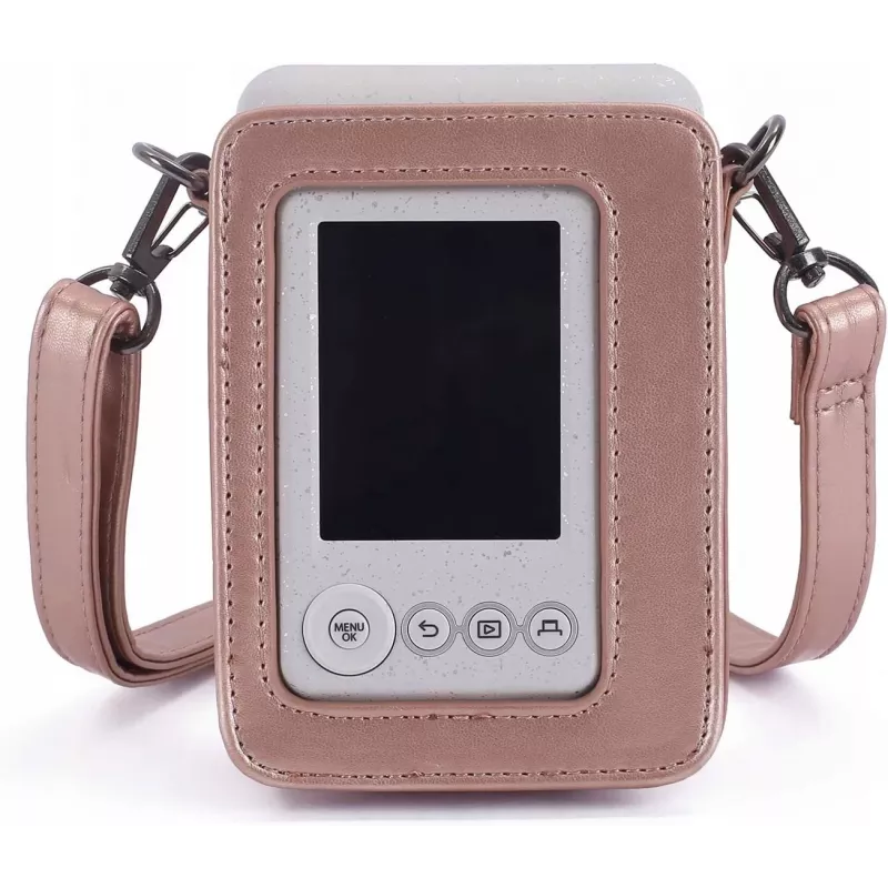 LOVEINSTANT capa de proteção para Fujifilm Instax Mini LiPlay - rosa brilhante