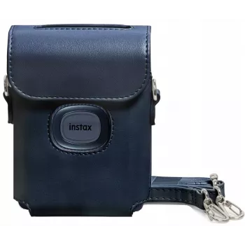 LOVEINSTANT capa de proteção rígida para Fujifilm Instax Mini Link 2 - azul-marinho