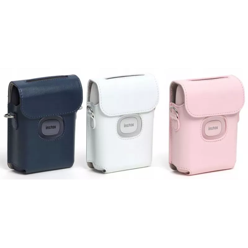 LOVEINSTANT capa de proteção rígida para Fujifilm Instax Mini Link 2 - azul-marinho