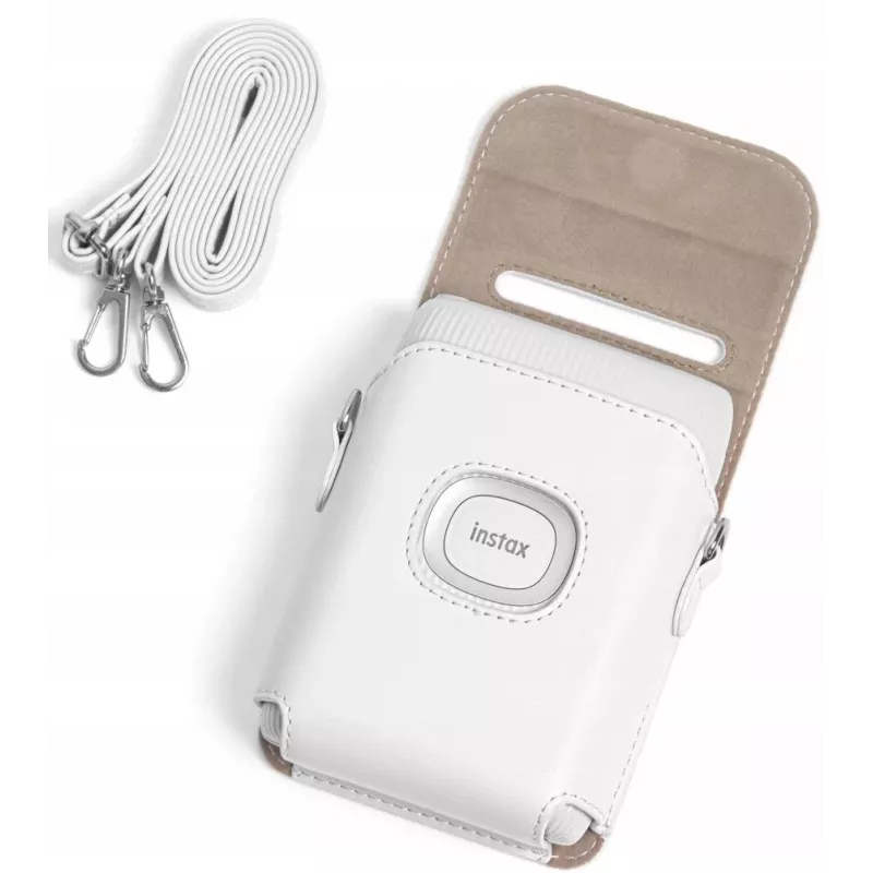LOVEINSTANT capa de proteção para Fujifilm Instax Mini Link 2 - branco