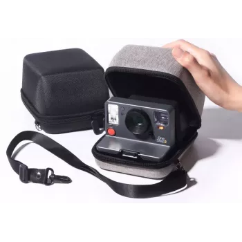 LOVEINSTANT bolsa de transporte para Polaroid Now, Now+, OneStep 2 VF, OneStep+ - preto