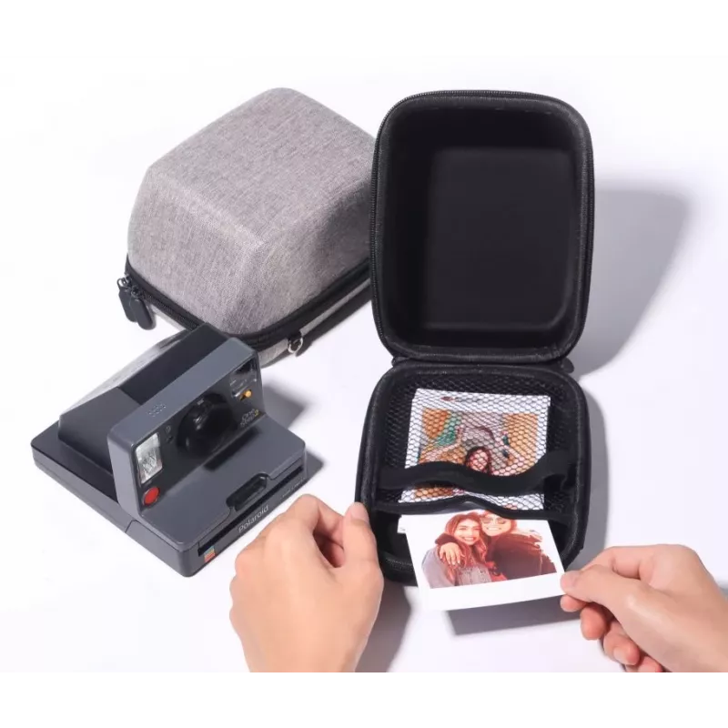 LOVEINSTANT bolsa de transporte para Polaroid Now, Now+, OneStep 2 VF, OneStep+ - preto