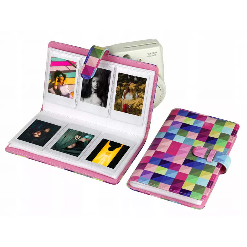 LOVEINSTANT álbum de fotografias para Fujifilm Instax Mini 11 9 8 7 40 / Smiling Faces
