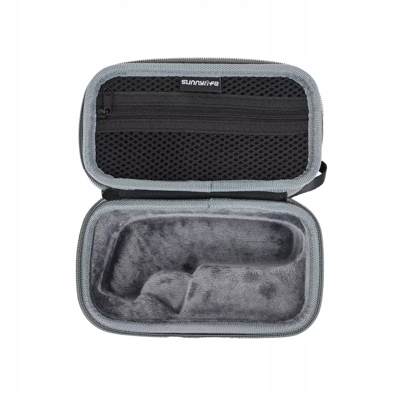 SUNNYLIFE capa de proteção para DJI Motion Controller - bolsa semirrígida de couro PU e EVA (preto)