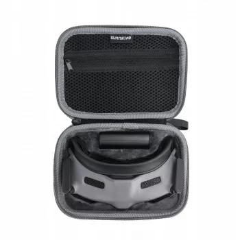 SUNNYLIFE bolsa de proteção para DJI Goggles 2 - cinzento/preto, concha rígida de espuma EVA