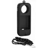 SUNNYLIFE capa de proteção em silicone para Insta360 X3 - preto
