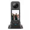 SUNNYLIFE mini-tripé / punho para Insta360 X3 - preto