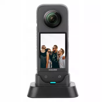 SUNNYLIFE mini-tripé / punho para Insta360 X3 - preto