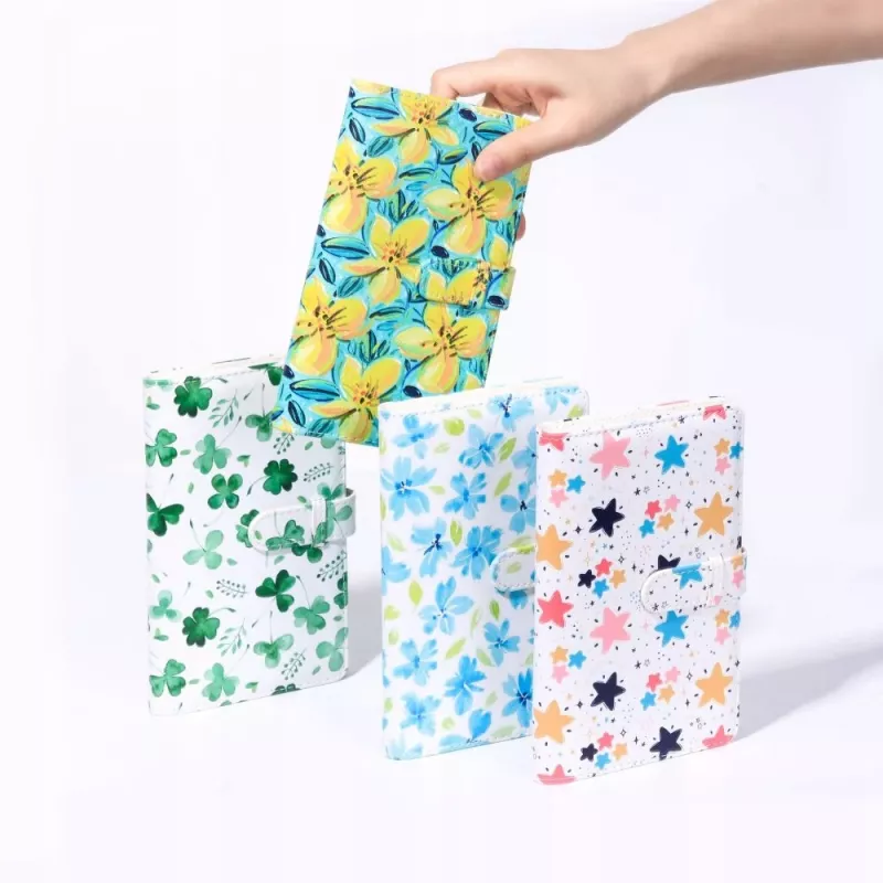 LOVEINSTANT conjunto de bolsa para câmara e álbum de fotografias para Fujifilm Instax Mini 11 - padrão narcisos