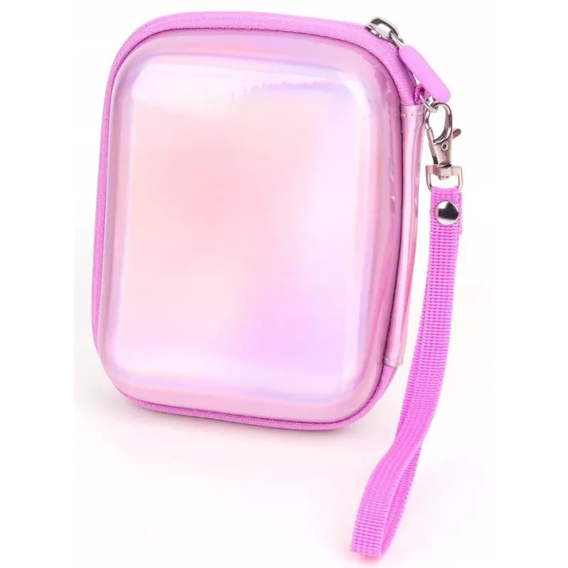 LOVEINSTANT estojo capa para Instax Mini Evo / Mini LiPlay / Mini Link - rosa brilhante