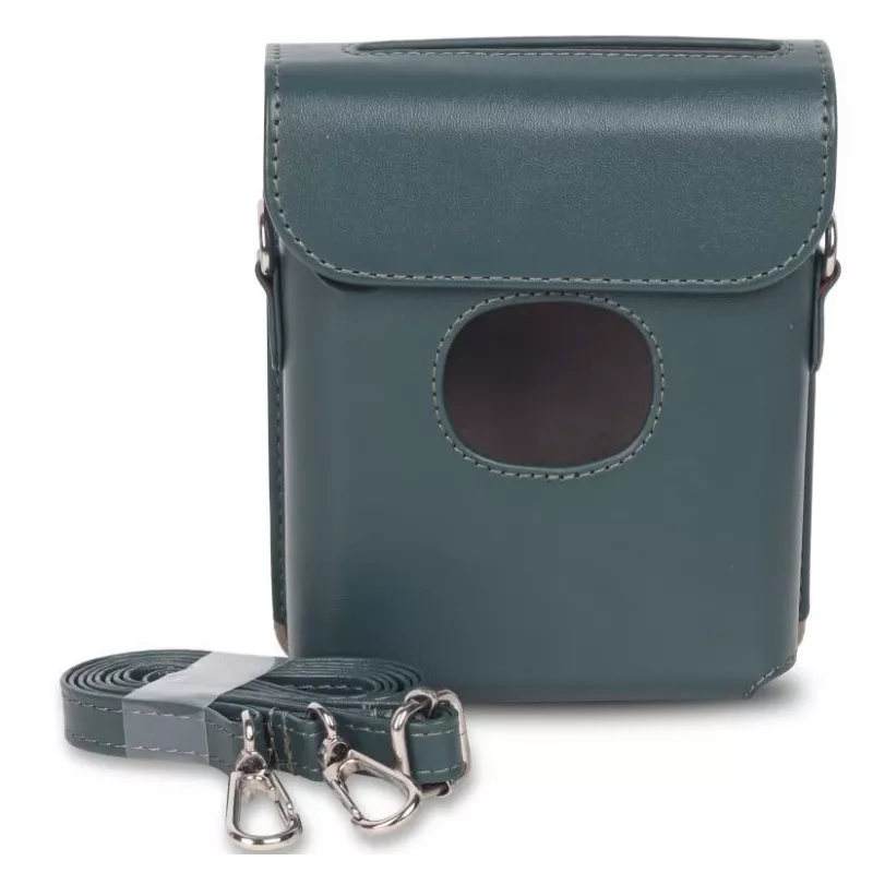 LOVEINSTANT mala de viagem rígida protetora para impressora portátil Fujifilm Instax Square Link - verde