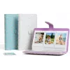LOVEINSTANT álbum de fotografias para Fujifilm Instax Mini / Xiaomi / Polaroid / Canon / HP / Kodak - branco bordado