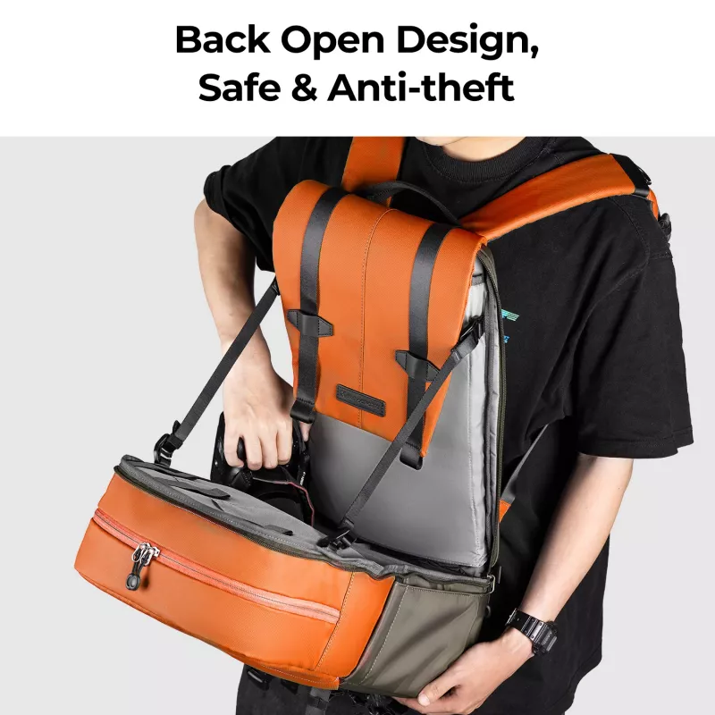 KF mochila para câmara, portátil e drone KF13.087AV1