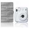 LOVEINSTANT álbum de fotografias para Fuji Instax Mini 96 fotografias - capa de couro PU preto, 48 páginas, 2 fotografias por página - compatível com Instax Mini 40, 12, 11, 10, 9, 8, Evo, Liplay, Link
