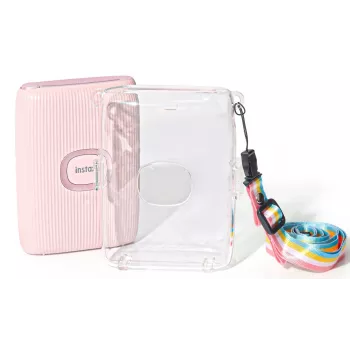 LOVEINSTANT capa rígida transparente para Fujifilm Instax Mini Link 2