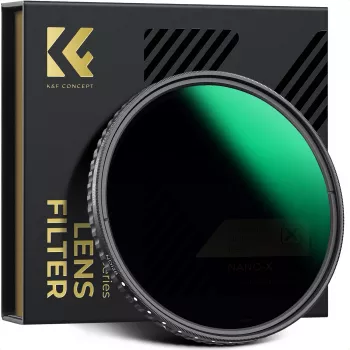 KF X-Fader filtro ND variável 46mm ND8-ND128 cinzento