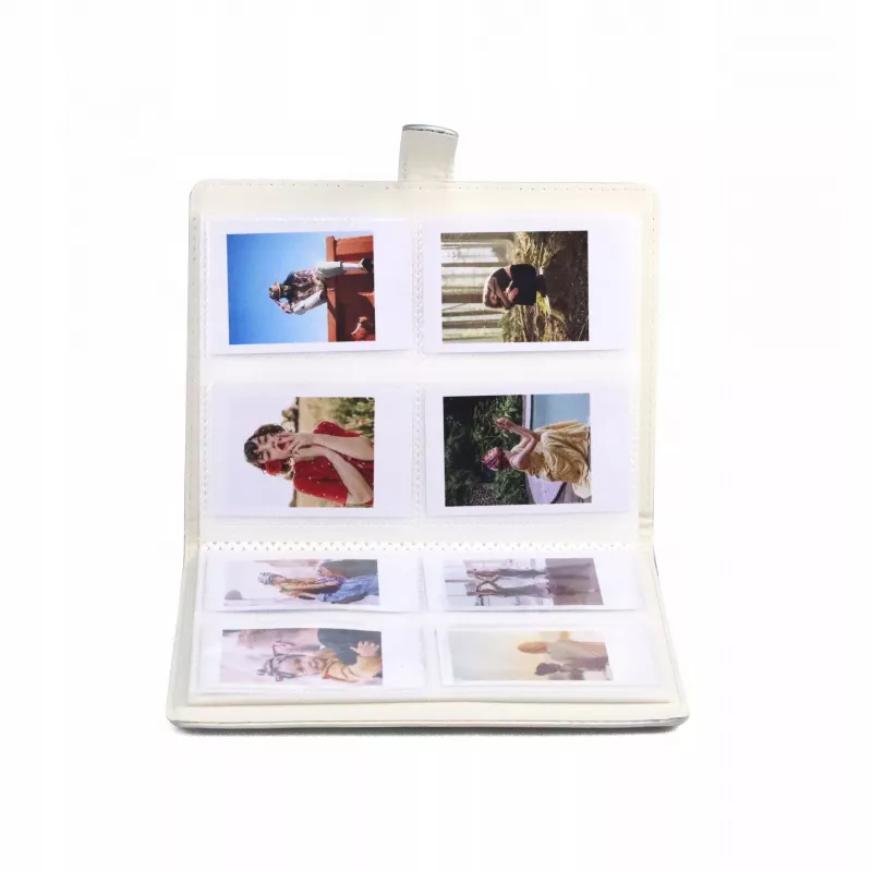 Álbum de fotografias LOVEINSTANT 128 fotos para Fujifilm Instax Mini 40 12 11 9 8 7 Evo Liplay Link, roxo glitter