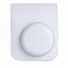 Capa estojo LOVEINSTANT para Fujifilm Instax Mini 12 branco