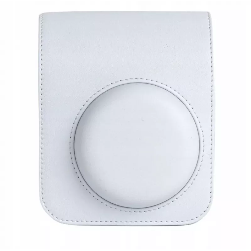 LOVEINSTANT conjunto de bolsa para câmara e álbum de fotografias para Fuji Instax Mini 12 - branco (108 fotos)