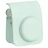 LOVEINSTANT conjunto de capa protetora e álbum de fotografias para Fujifilm Instax Mini 12 - verde (108 fotos)