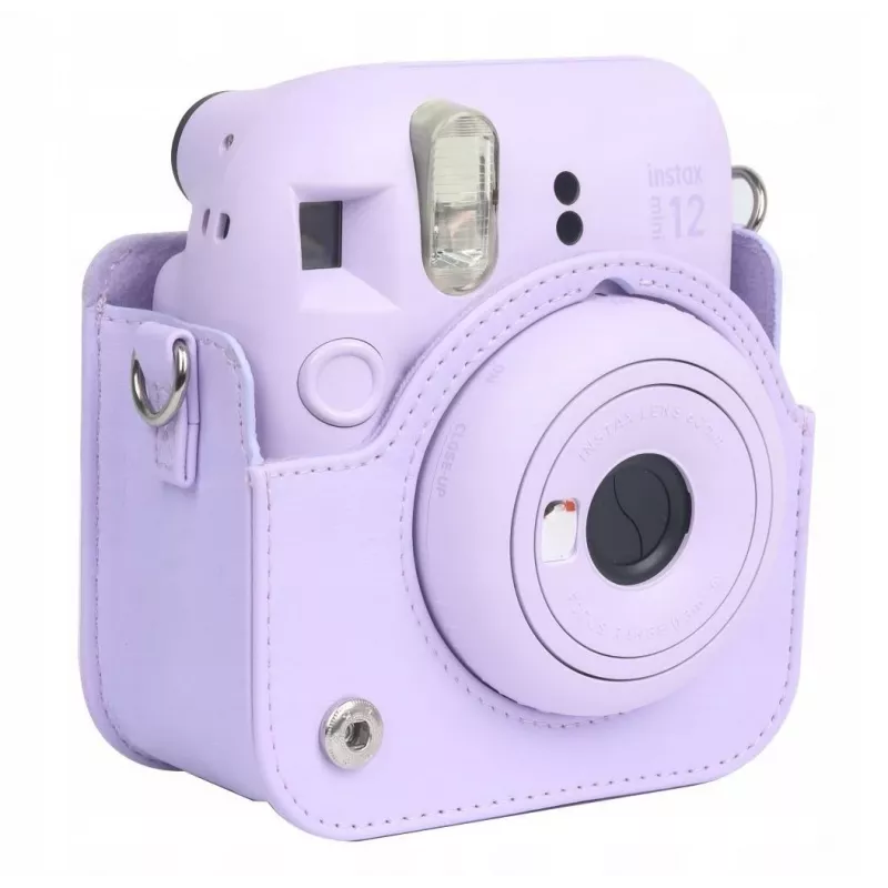 LOVEINSTANT kit de capa para Fuji Instax Mini 12 + álbum de fotografias 108x / lilás