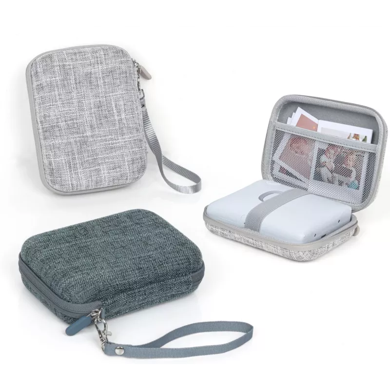 LOVEINSTANT capa protetora para Fujifilm Instax Square Link / SQ Link / Link 2 SE / Evo / LiPlay - cinzento-escuro
