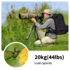 K&F Concept cabeça panorâmica gimbal Pro 20kg 1/4 3/8 KF31.033