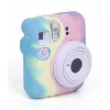 LOVEINSTANT capa protetora de silicone para Fujifilm Instax Mini 12 - arco-íris
