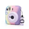 LOVEINSTANT capa protetora de silicone para Fujifilm Instax Mini 12 - arco-íris