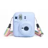 LOVEINSTANT capa protetora de silicone para Fujifilm Instax Mini 12 - azul