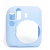 LOVEINSTANT capa protetora de silicone para Fujifilm Instax Mini 12 - azul