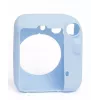 LOVEINSTANT capa protetora de silicone para Fujifilm Instax Mini 12 - azul